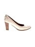 Chloé 100% Leather Ivory Leather Studded Heels Size EU 37 - photo 1