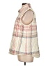 Coldwater Creek 100% Polyester Plaid Ivory Vest Size L - photo 5