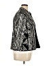 Chico's 100% Polyester Graphic Black Jacket Size XL (3) - photo 4