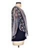 Apt. 9 Blue 3/4 Sleeve Blouse Size L - photo 4