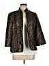 Chico's Animal Print Brown Blazer Size Med (1) - photo 1