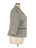 Sweet Suits 100% Polyester Houndstooth Gray Blazer Size 18 - photo 4