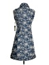 Kensie Paisley Blue Cocktail Dress Size 0 - photo 2