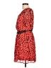 Freebird Animal Print Red Casual Dress Size L - photo 5
