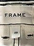 FRAME 100% Cotton Ivory Jeans Size 29 waist - photo 7