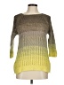 Nougat London 100% Cotton Color Block Yellow Pullover Sweater Size 6 (1) - photo 1
