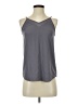 1.State 100% Polyester Gray Sleeveless Top Size XXS - photo 1