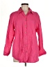 Soft Surroundings 100% Linen Pink 3/4 Sleeve Button-Down Shirt Size M (petite) - photo 1