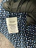 CeCe Polka Dots Blue 3/4 Sleeve Blouse Size L - photo 8