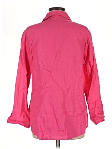 Soft Surroundings 3/4 Sleeve Button-Down Shirt (view 2)