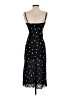 Réalisation 100% Silk Polka Dots Black Cocktail Dress Size S - photo 2