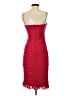 Cache 100% Silk Red Cocktail Dress Size 4 - photo 2
