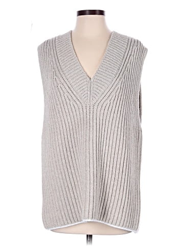 Acne Studios Beige Wool and Silk Vest (view 1)