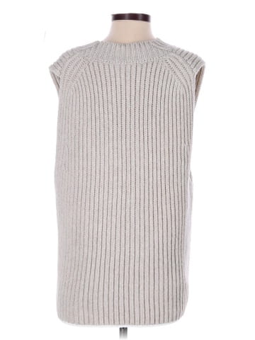 Acne Studios Beige Wool and Silk Vest (view 2)
