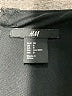 H&M 100% Polyester Solid Black Casual Dress Size 8 - photo 7
