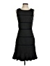 ERIN Erin Fetherston Chevron-herringbone Black Cocktail Dress Size 4 - photo 1