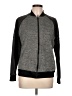 Adidas 100% Polyester Gray Track Jacket Size L - photo 1