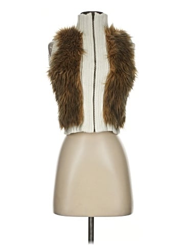 Route 66 Faux Fur Vest (view 1)