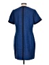 Boden Tweed Blue Casual Dress Size 12 - photo 2
