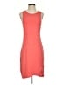 Athleta Solid Orange Casual Dress Size S - photo 1