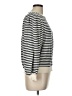 The Great. Stripes Silver Pullover Sweater Size Lg (3) - photo 4