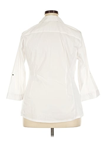 Zac & Rachel 3/4 Sleeve Button-Down Shirt (view 2)