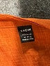 Shein 100% Polyester Orange Short Sleeve Blouse Size 12 - photo 7