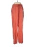 Athleta 100% Linen Orange Linen Pants Size 8 - photo 1