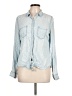 Maurices Blue Long Sleeve Button-Down Shirt Size L - photo 1