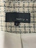 Matty M Tweed Ivory Jacket Size S - photo 3