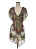 BECCA® by Rebecca Virtue 100% Polyester Green Kimono Size Med - Lg - photo 1