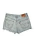 Levi's 100% Cotton Blue Denim Shorts Size 28 waist - photo 2