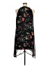 AB Studio 100% Polyester Floral Black Casual Dress Size XL - photo 2