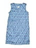 Vineyard Vines Print Blue Dress Size 12 - photo 1