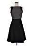 H&M Solid Black Cocktail Dress Size 6 - photo 1