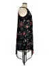 AB Studio 100% Polyester Floral Black Casual Dress Size XL - photo 4