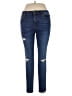 POPSUGAR Hearts Blue Jeans Size 14 - photo 1