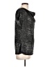 Kenneth Cole New York 100% Polyester Tweed Black Short Sleeve Turtleneck Size L - photo 4
