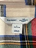 Old Navy 100% Cotton Plaid Red 3/4 Sleeve Button-Down Shirt Size Lg Petite - photo 7