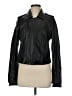 7 For All Mankind 100% Leather Black Leather Jacket Size M - photo 1