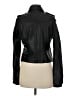 7 For All Mankind 100% Leather Black Leather Jacket Size M - photo 2