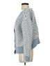 FRNCH Chevron-herringbone Blue Cardigan Size Sm - Med - photo 5