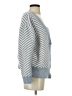 FRNCH Chevron-herringbone Blue Cardigan Size Sm - Med - photo 4