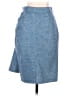 RED Valentino Blue Wool Skirt Size 2 - photo 2