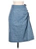 RED Valentino Blue Wool Skirt Size 2 - photo 1