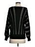 Trina Turk Stripes Black Wool Pullover Sweater Size S - photo 2
