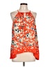Collective Concepts 100% Polyester Orange Sleeveless Blouse Size L - photo 1