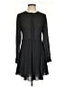A.L.C. 100% Silk Polka Dots Black Casual Dress Size 2 - photo 1