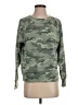 Lou & Grey Camo Green Sweatshirt Size XS - photo 1