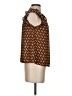 Who What Wear 100% Polyester Brown Sleeveless Blouse Size XS - photo 4